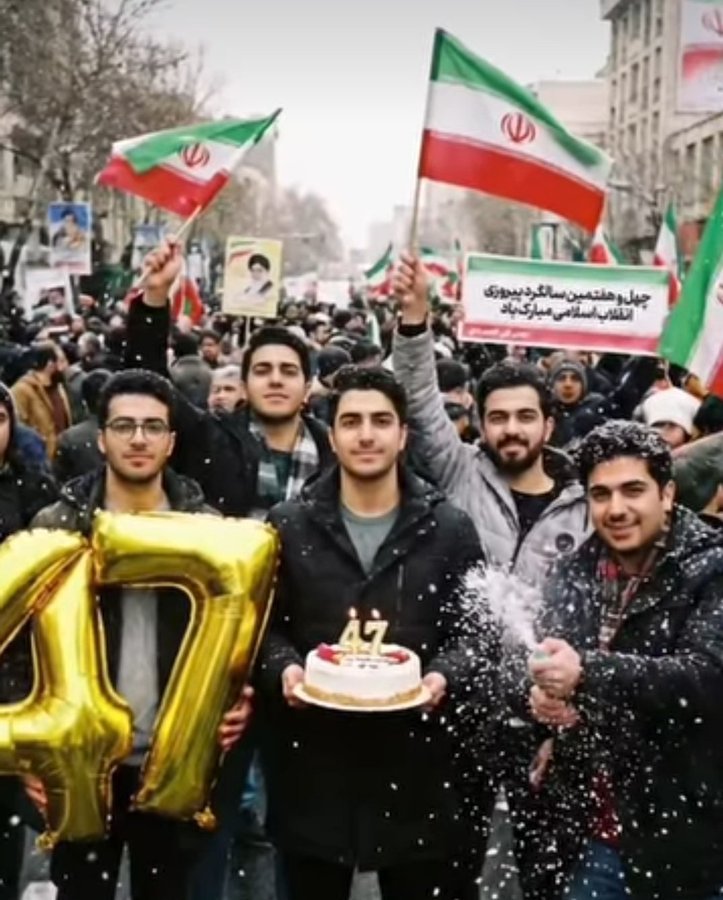 جمهوری ما نشانگر اسلام است

افکار پلید فتنه جویان خام است

#فتح_بزرگ 
#روز_اتحاد