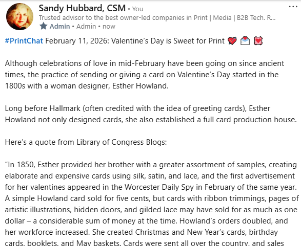 Sandy Hubbard, Growth Strategist/Marketing Advisor tweet media