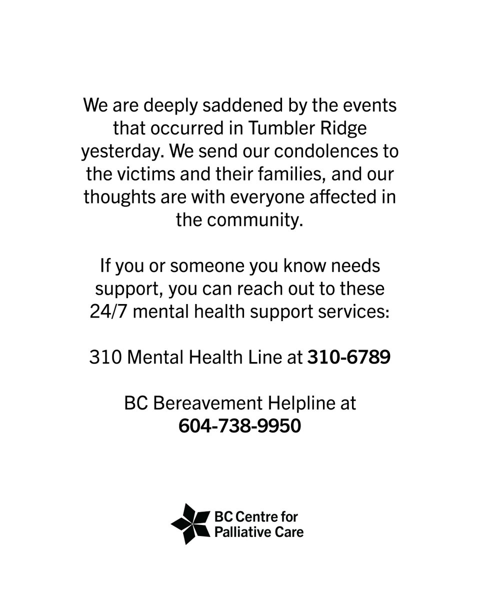 BC Centre for Palliative Care tweet media