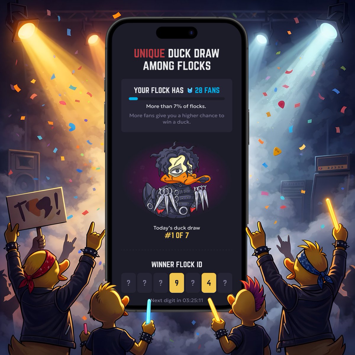 DuckxMyxDuck's tweet image. Are you ready to be King of the hill? 👑

👉 t.me/duckmyduck_off…

#uck #dmd #crypto #btc #memetoken #nft #taptap #clicker #p2e #game