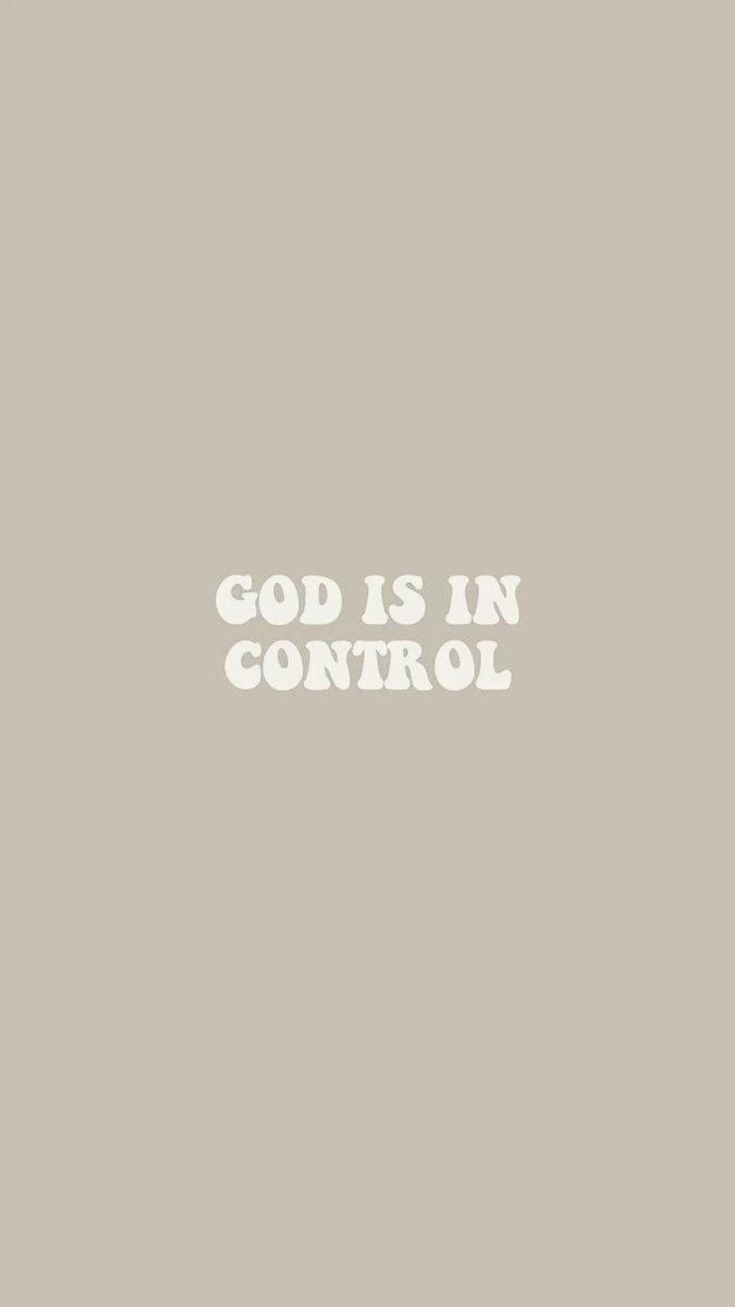 Aestheticswallz's tweet image. God is in control.