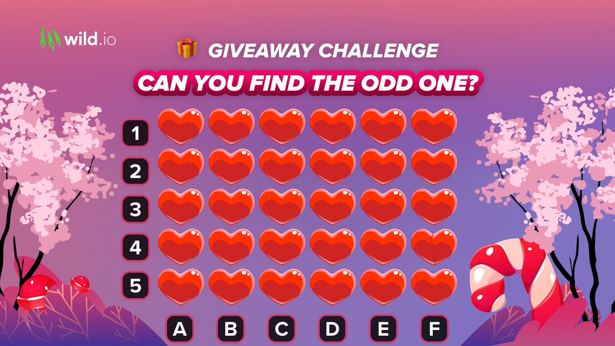 🎁 Free Spins Giveaway 🎁

These Hearts of Luck look identical… but one of them doesn’t belong 😏
Can you find the intruder?

💬 Reply + 🔄 Repost for a chance to win 50 Free Spins

💡 Winner picked Monday, February 16 at 14:00 UTC
🔒 Eligibility: Minimum 1 deposit in the last 7