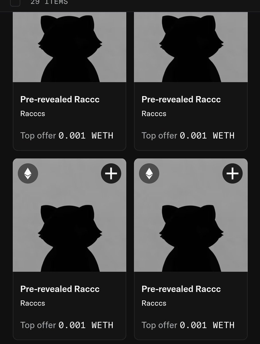 Couldn't mint fcfs but scooped up 5
<a href="/racccs_/">RACCCS</a>