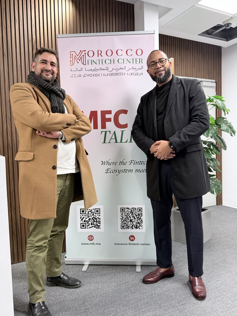 🇲🇦 Rabat | Morocco Fintech Center

Aujourd’hui à Rabat, j’ai pris part aux #MFC Talks autour d’un thème stratégique :

𝑭𝒊𝒏𝒕𝒆𝒄𝒉𝒔 &amp; É𝒕𝒂𝒃𝒍𝒊𝒔𝒔𝒆𝒎𝒆𝒏𝒕𝒔 𝒅𝒆 𝑷𝒂𝒊𝒆𝒎𝒆𝒏𝒕 : 𝑶𝒑𝒑𝒐𝒓𝒕𝒖𝒏𝒊𝒕é𝒔 𝒅𝒆 𝒄𝒐𝒍𝒍𝒂𝒃𝒐𝒓𝒂𝒕𝒊𝒐𝒏 &amp; 𝑪𝒉𝒂𝒍𝒍𝒆𝒏𝒈𝒆𝒔

Le futur