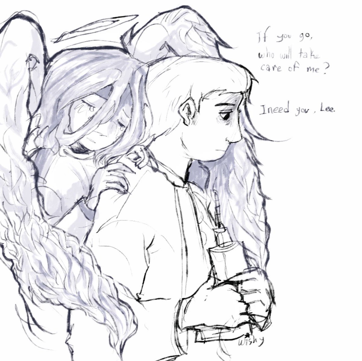 and then he woke up #ClinicalTrialgame #ClinicalTrialFanart