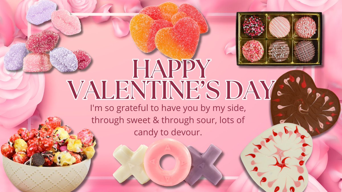 Happy Valentine's Day 

Nothing goes well with love than something sweet. A treat for your sweet to be swept off their feet. 

From us here at the Bulk Candy Store. 💝🎁💕