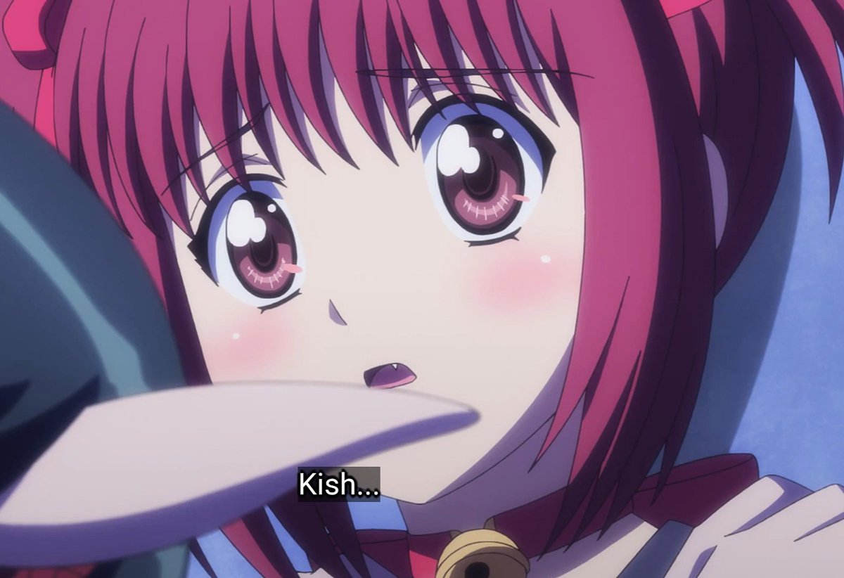 kishigodaily's tweet image. when she goes "kish :&amp;lt;"