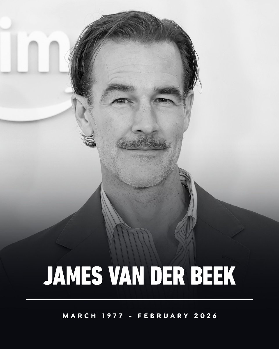 James Van Der Beek, star of Dawson's Creek, Varsity Blues, and Don't Trust the B---- in Apartment 23, has died at 48 after a battle with cancer.
