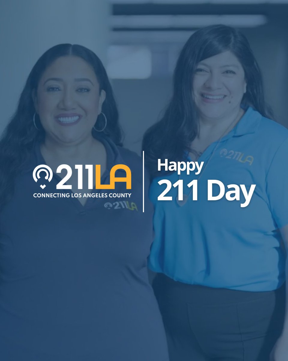 211LACounty's tweet photo. Thank you, Supervisor Hilda Solis @hildasolis and the LA County Board of Supervisors @lacountybos, for proclaiming February 11 as 211 Day. ๐
Hereโs to strengthening our community, together.
#211Day #211LA #LACounty #CommunitySupport https://t.co/SiyNSevOjD