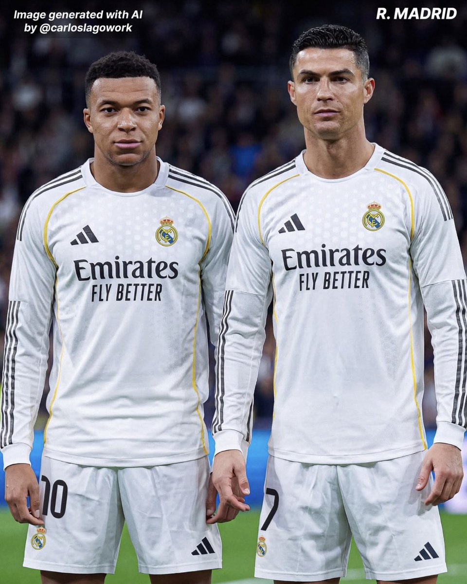 Estoy harto de escuchar que Mbappé es el nuevo Cristiano.

Ni tiene su talento.
Ni tiene su carisma.
Ni tiene su liderazgo.
Ni tiene su influencia para ganar títulos.

Será todo lo bueno que quieras, pero no es digno ni de desatarle la correa de las sandalias.