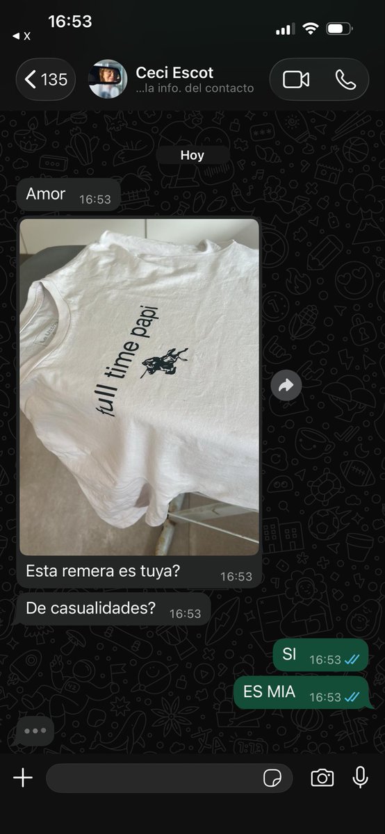 fran_guliel's tweet photo. Soy tan solo un full time papi https://t.co/3YBZcT3O2M
