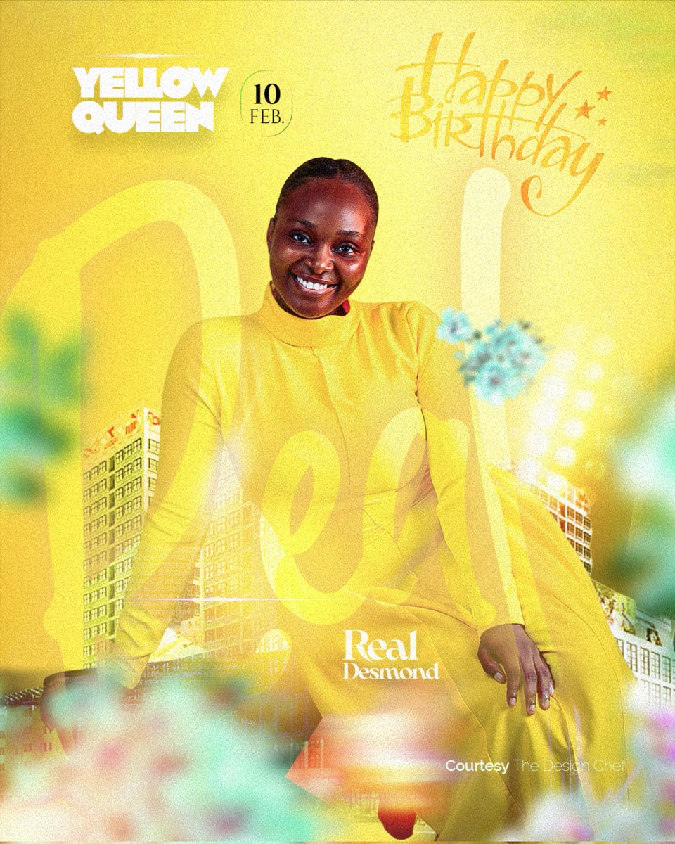 Birthday flyer designed with intention 🥂😊