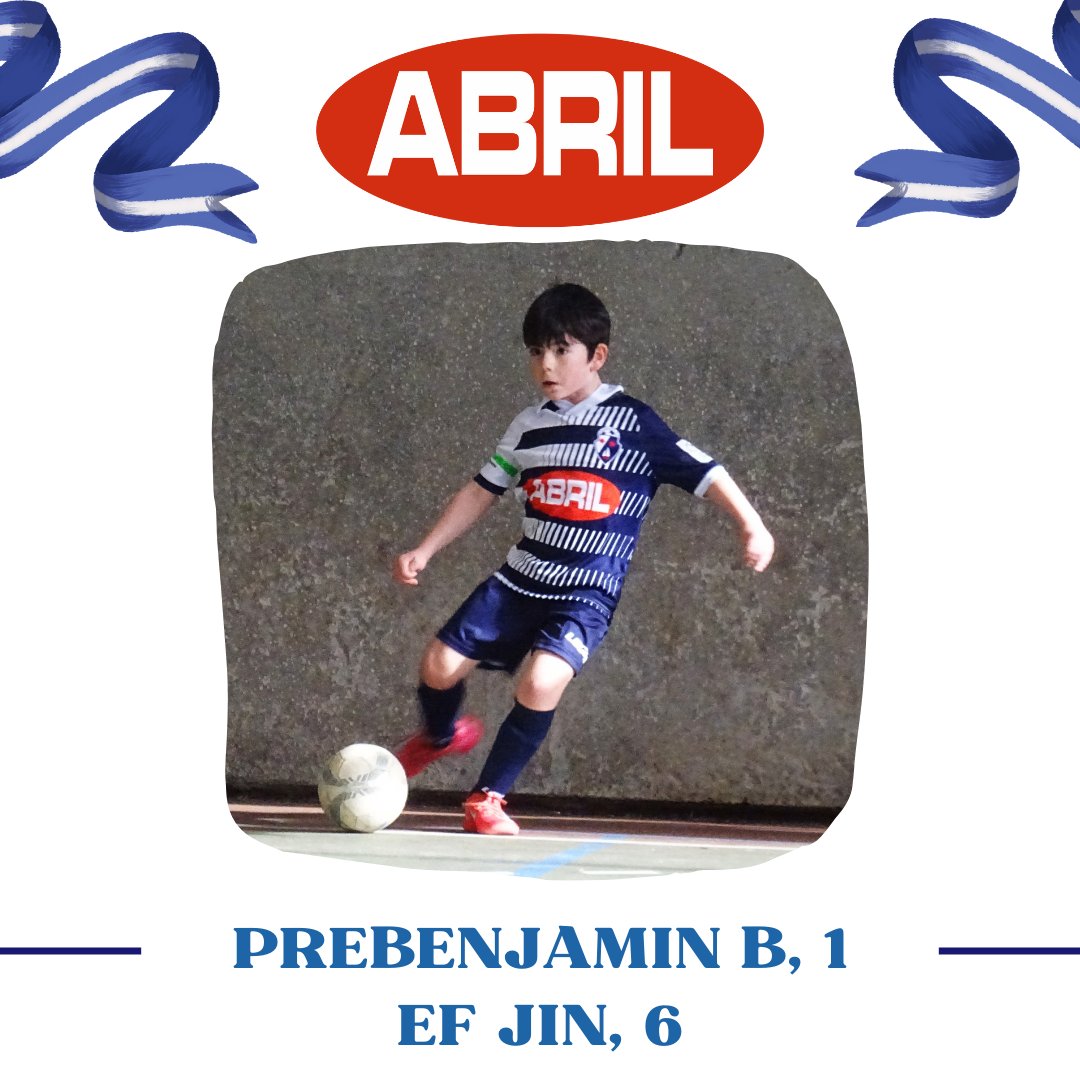 3ª Prebenjamin. 
Asunción CF B, 1 - EF JIN, 6.

📸📸facebook.com/media/set/?van…