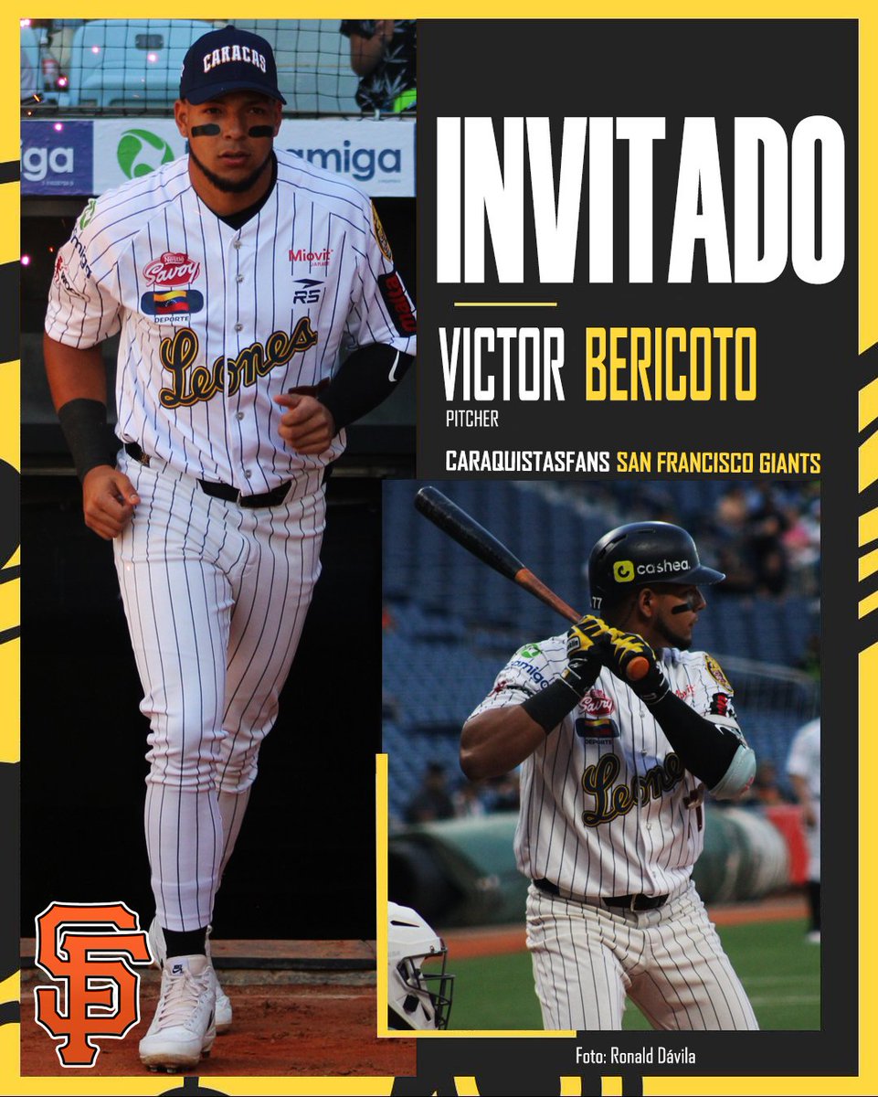 Victor Bericoto Invitado al Spring training de los San Francisco Giants 2k26

<a href="/VictorBeri0809/">VictorBericoto</a>

instagram.com/p/DUoTPJ2j0Ap/…