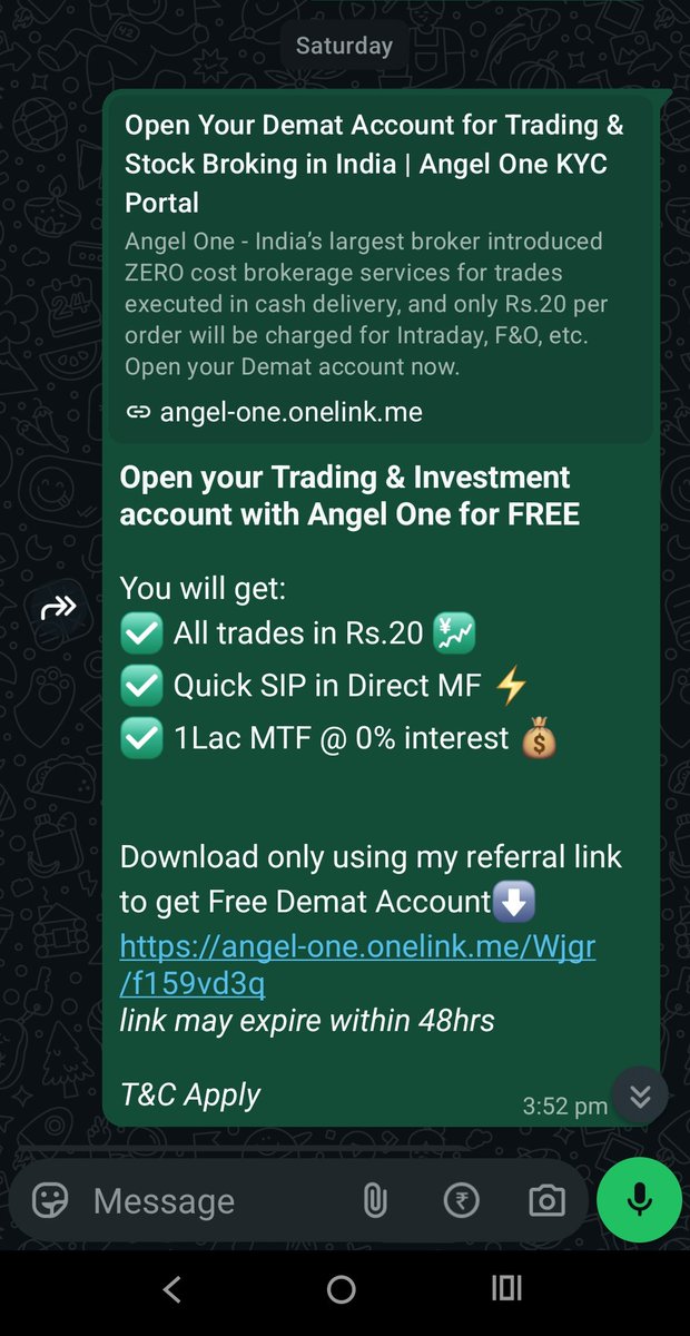 zoomirfan's tweet photo. @AngelOne This is the proof https://t.co/tfNquJSkK6
