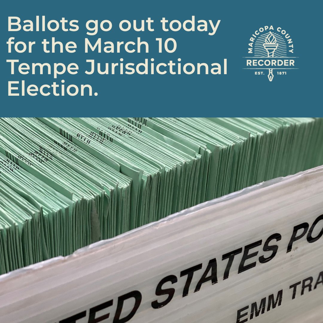 Maricopa County Recorder's Office tweet media