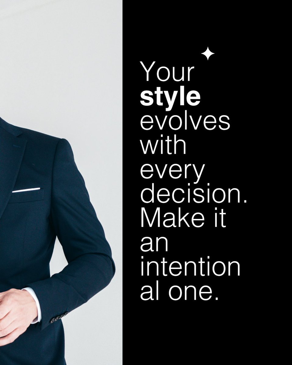 Stylistiqapp's tweet image. Style evolves with the way you move through your day.
It isn’t about owning more.

It’s about choosing with intention and elevating what you already have.
StylistIQ guides your decisions so your look stays sharp, adaptable and authentically yours.

#StylistIQ #IntentionalStyle