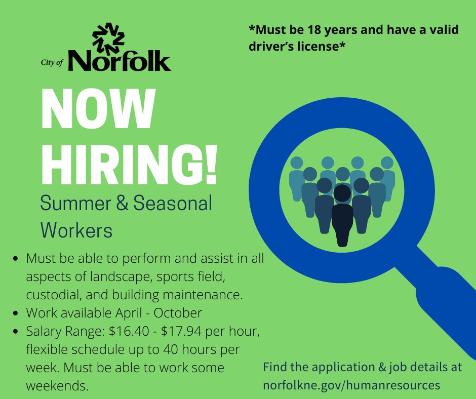 City of Norfolk, NE tweet media