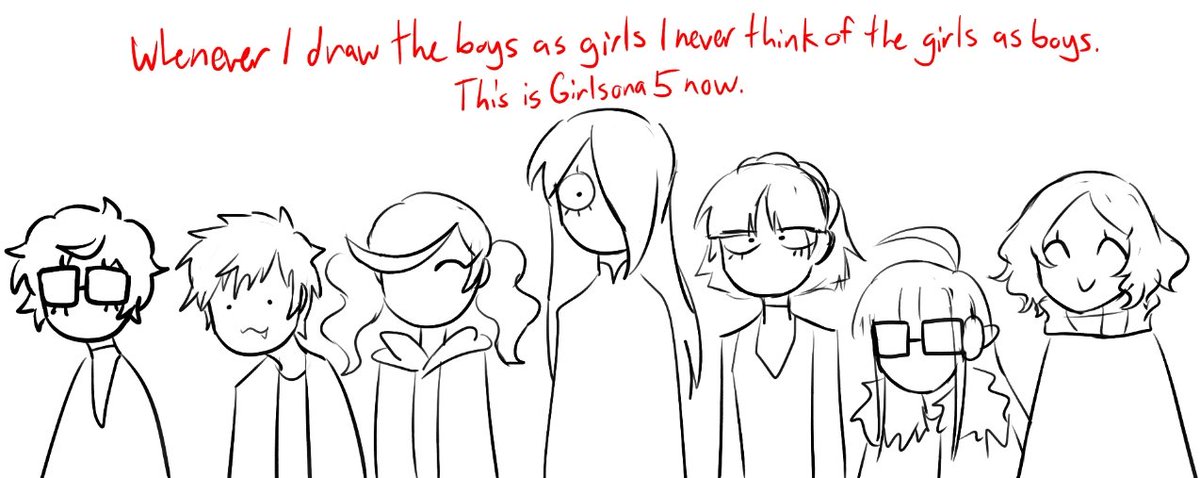 ghoulsona's tweet photo. this genderbend shit is easy https://t.co/ftgmkGWRlE