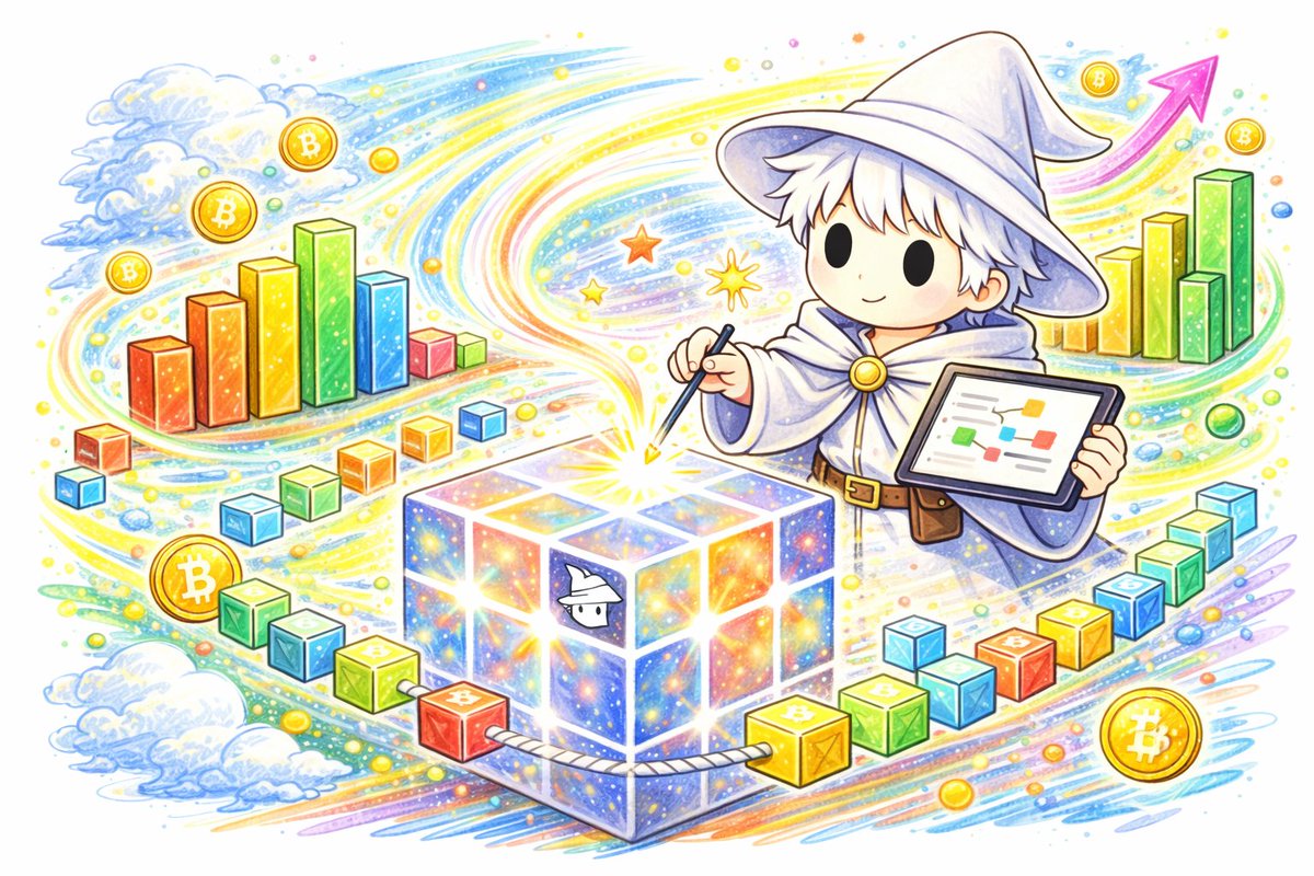 Some days feel like this —
quiet focus, soft colors, and the sense that every small action lights up a whole system. ✨
My little wizard keeps building block by block, connecting ideas the way <a href="/magicblock/">MagicBlock ✨⬜</a>  Block connects everything on-chain — simply and beautifully.