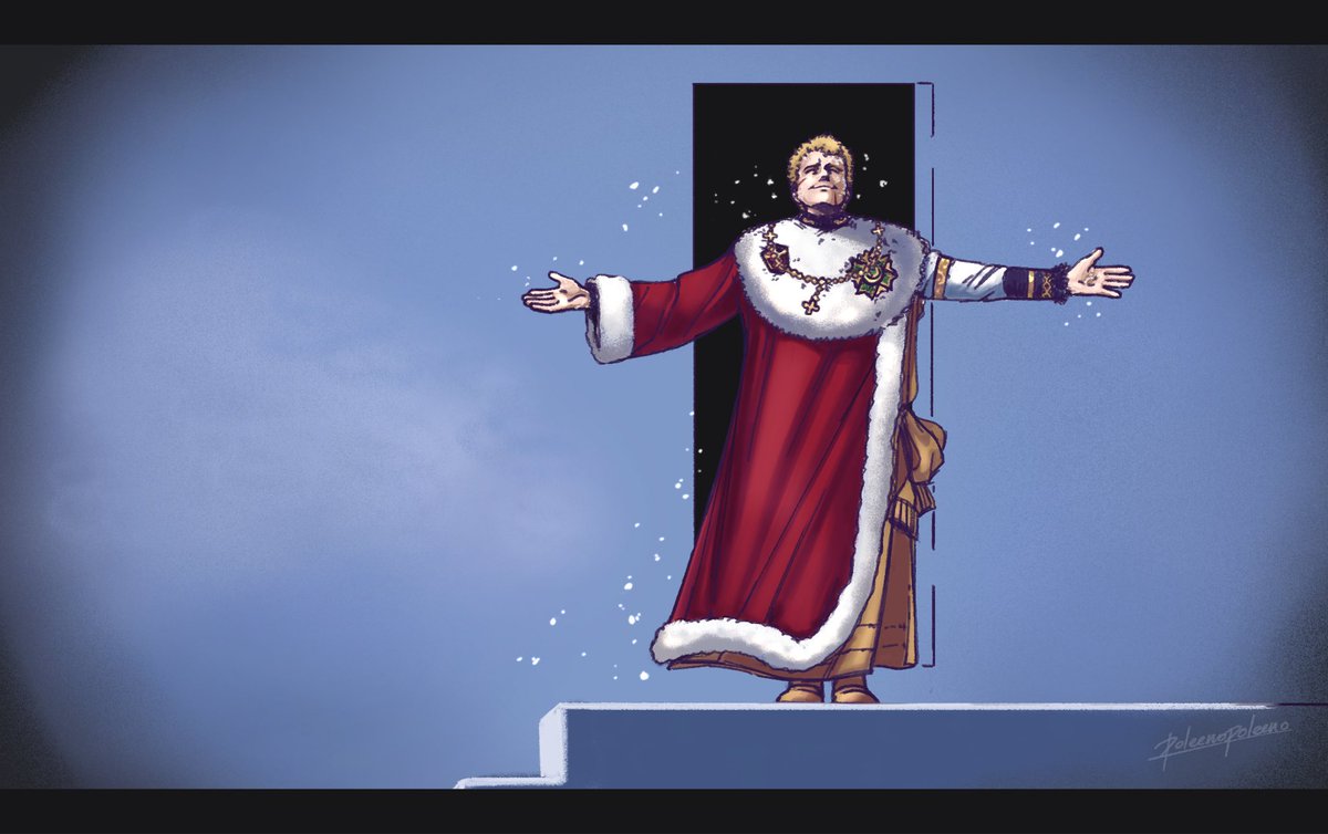 And in case I don't see you, 

I leave the kingdom in your hands!
#blackclover