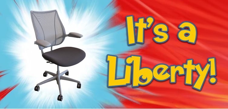 ConklinOffice's tweet image. What’s that chair? It’s a Liberty.

Experience minimalist design and responsive support with the Humanscale Liberty Chair. Refreshed seats, new arm caps, and ready for your workspace. In stock now.

bit.ly/4bVjz8t

#Humanscale #ErgonomicChair #OfficeSeating