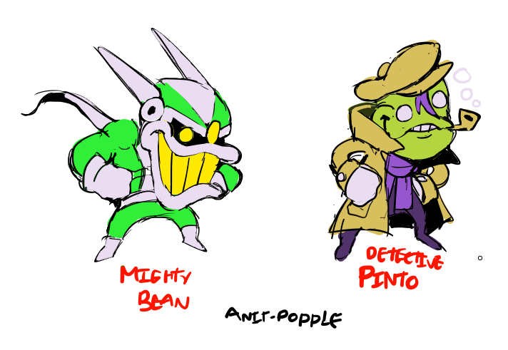 the funniest thing i had thought about bizzaro/anti superstar saga.

double live, double insanity(hes good at his job tho)