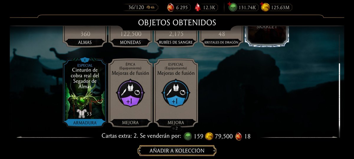 AlexisMKMobile's tweet photo. Saludos, te comento sobre el error de compensación en choque de reinos en rango dios antiguo, dónde garantiza una fusión de carta epica la cual no otorgó el premio Ayuda @ManWithNoGame45 @MKMobileGame #MKMobile #MKMobilegame 
#MortalKombatMobile 
#MortalKombat11 https://t.co/pr7xQlNJoW