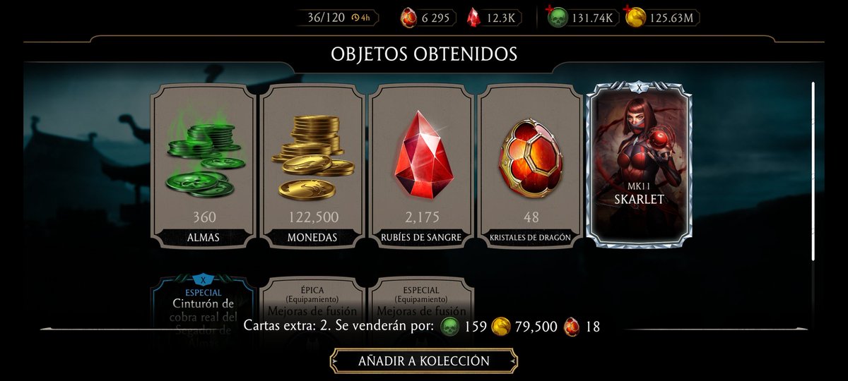 AlexisMKMobile's tweet photo. Saludos, te comento sobre el error de compensación en choque de reinos en rango dios antiguo, dónde garantiza una fusión de carta epica la cual no otorgó el premio Ayuda @ManWithNoGame45 @MKMobileGame #MKMobile #MKMobilegame 
#MortalKombatMobile 
#MortalKombat11 https://t.co/pr7xQlNJoW