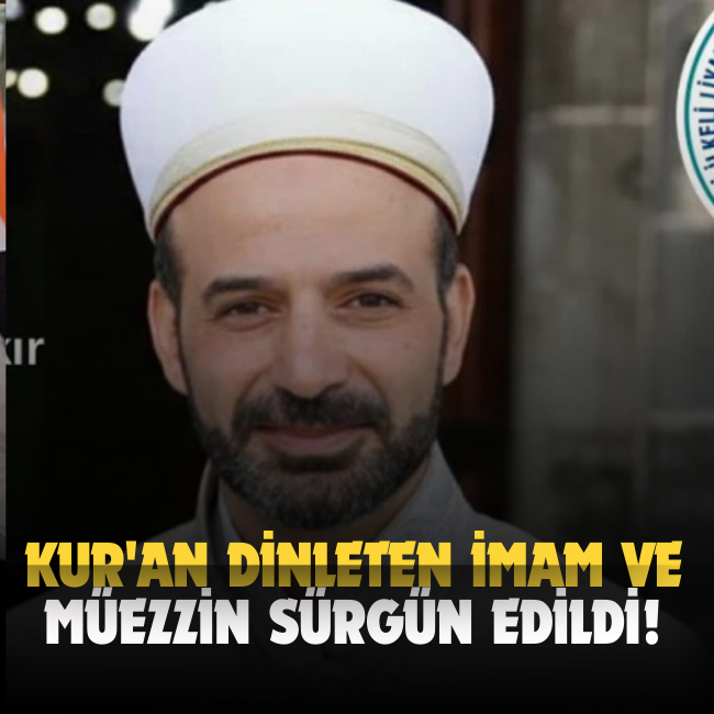 Kur'an Dinleten İmam ve Müezzin Sürgün Edildi! dogruhaber.com.tr/kuran-dinleten…
