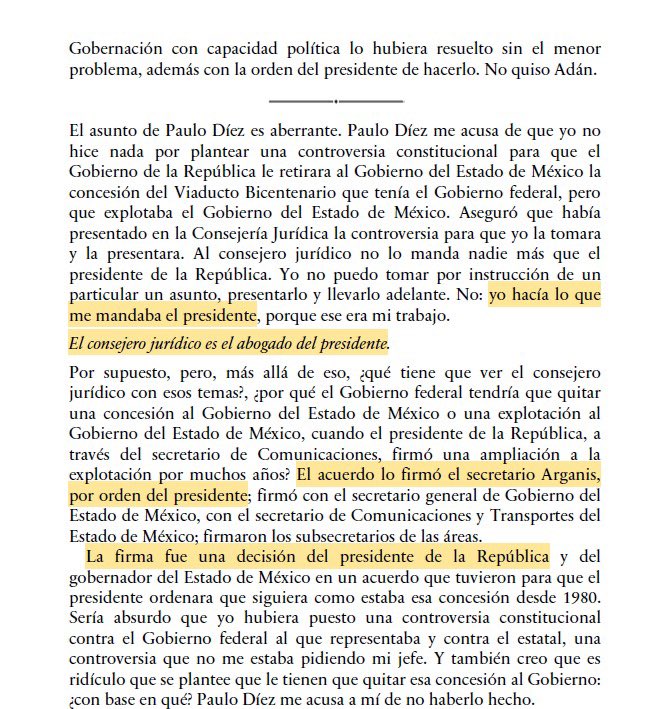 PDiezG's tweet photo. Dice el impresentable @JScherer_Ibarra que fue el expresidente @lopezobrador_ quien decidió que se firmara el #ConvenioDeLaVergüenza . ¿De veras Julio? Pero esto es contrario a lo que durante años has afirmado públicamente y es contrario a la confirmación por escrito de la Presidencia de la República en el sentido de que “el Presidente de la República no  ha encomendado ni girado instrucciones para dar seguimiento y/o atención a algún asunto relacionado” con el Convenio de la Vergüenza. De ser cierto lo que dice el “JS”, entonces él tuvo que someter el acuerdo a la consideración y firma del Presidente, de quien era abogado. Va documento. @Claudiashein @FGRMexico @ErnestinaGodoy_
