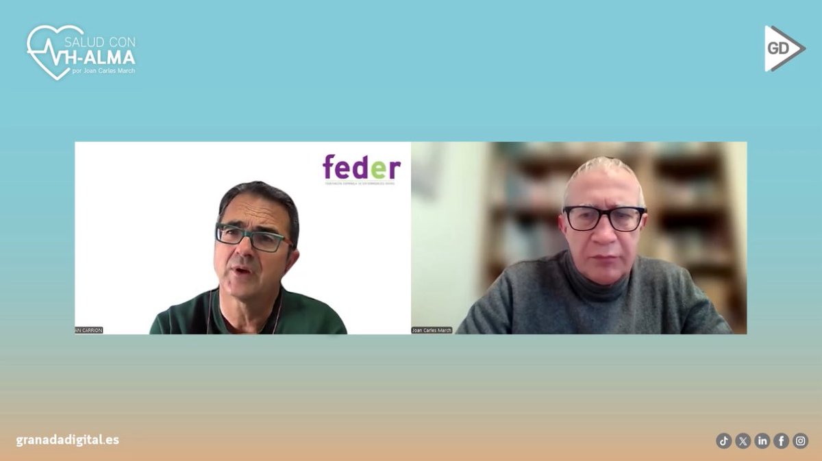 ❌<a href="/JuanCarrionT/">Juan Carrion Tudela</a> <a href="/FEDER_ONG/">FEDER | Enfermedades Raras</a>:

Solo el 6% de #enfermedadesraras tienen #tratamiento

De 156 medicamentos huérfanos autorizados en Europa, solo 103 financiados en España

Fondos estatales para garantizar sostenibilidad y equidad

🔴youtu.be/aVjWgMEAORI?si…