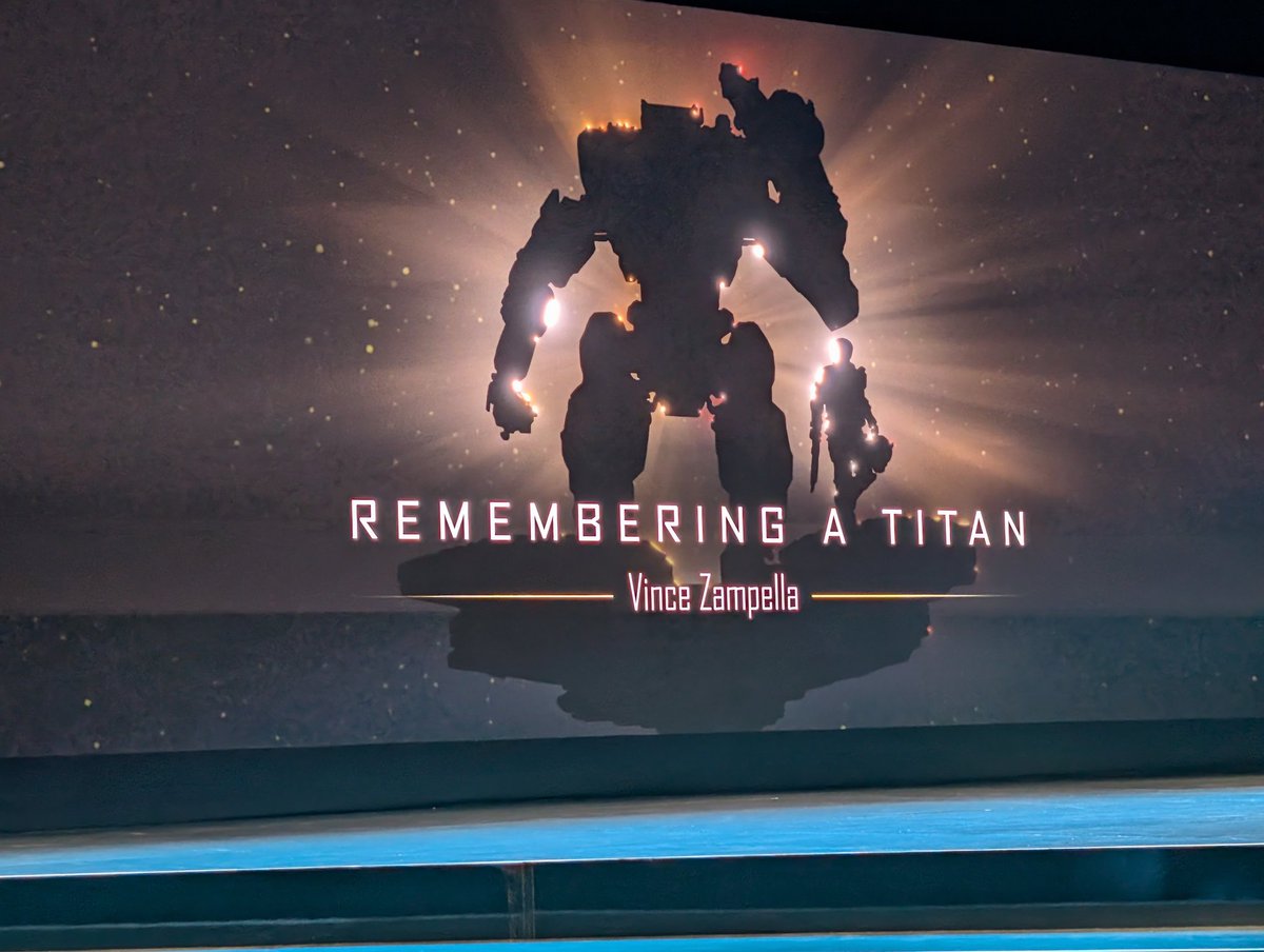 Beautiful tribute to Vince Zampella at DICE. ♥️