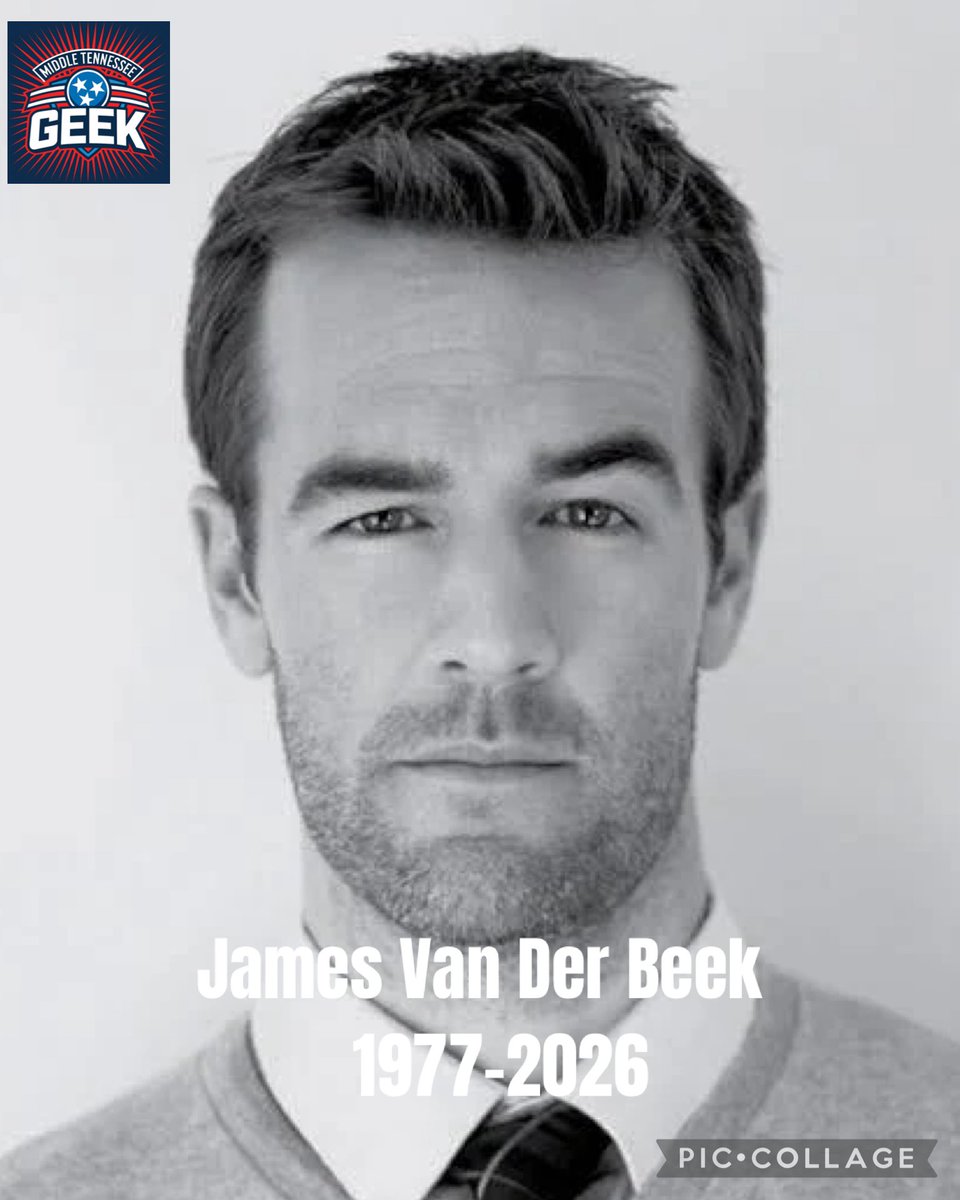 MidTNGeek's tweet photo. Beloved “Dawson’s Creek” Star as passed away after his battle with cancer. https://t.co/Hpbn9z2QGl