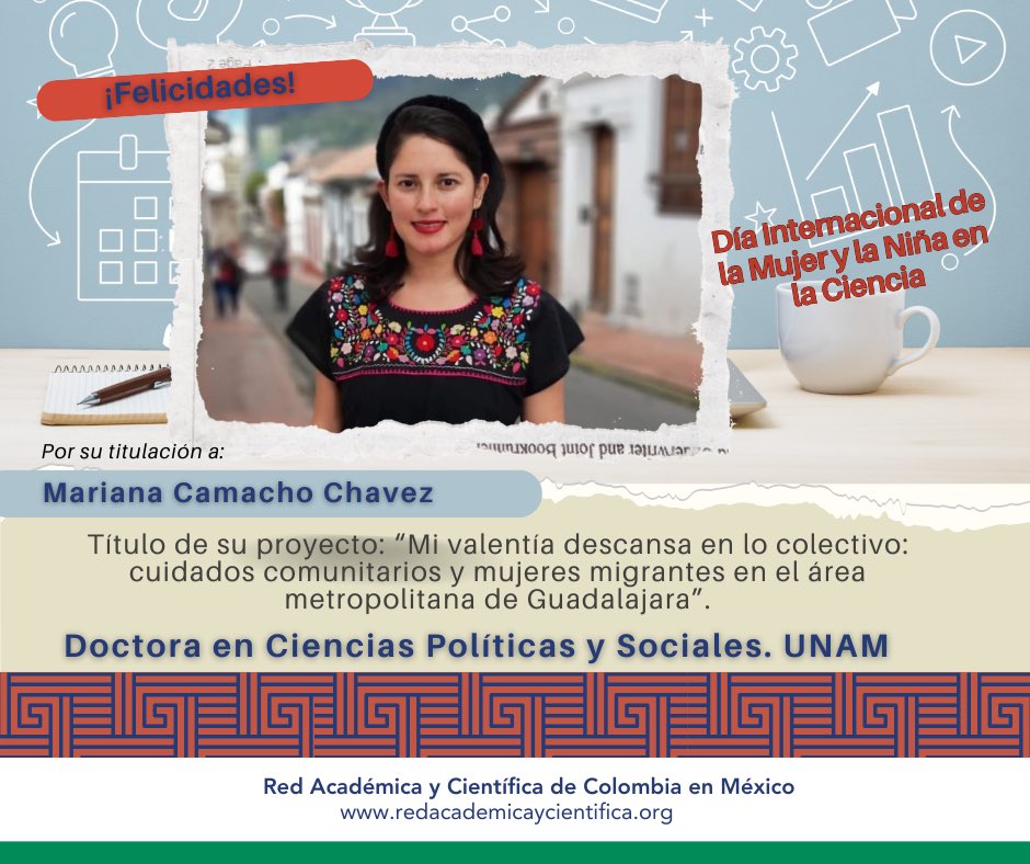 Red Académica y Científica de Colombia en México tweet media