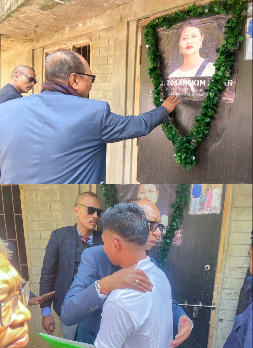 The image you are touching with your hand is not just an image — it reflects the behavior of your own community. You should be ashamed of it. Your people raped and killed her. We do not appreciate such actions because we truly know the horrible mindset of the Meiteis.