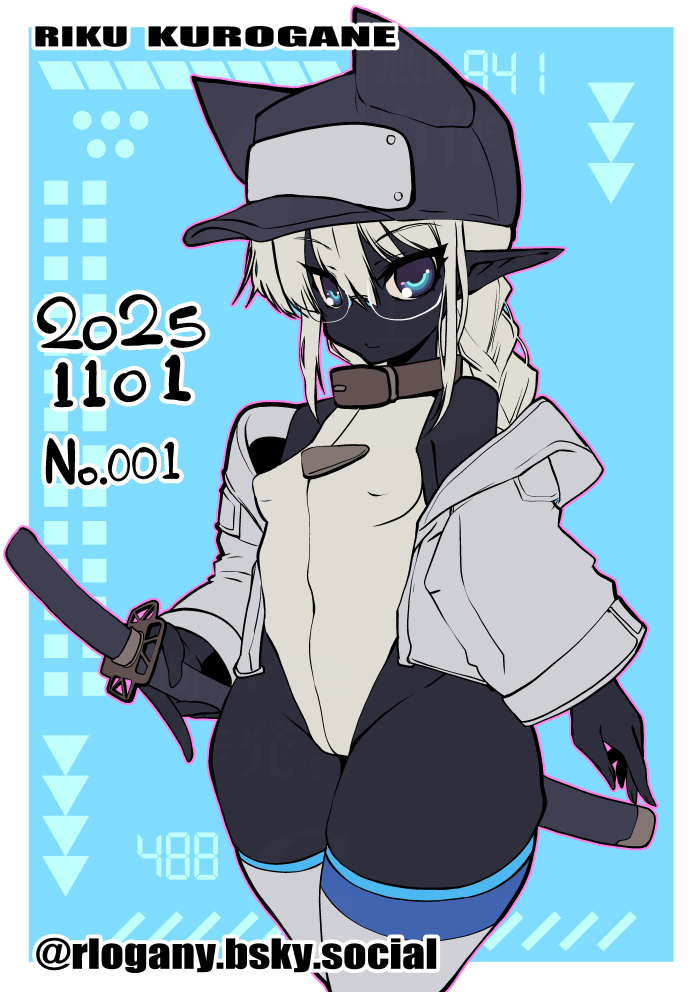 #私はこういう絵を描いています
褐色バニーや黒肌ガイノイド双子やらメカやら 