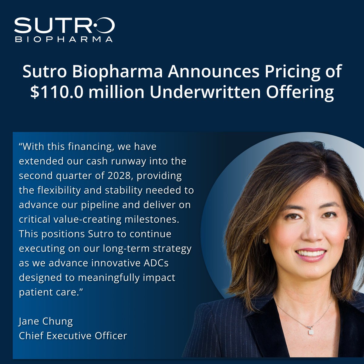 Sutro Biopharma tweet media