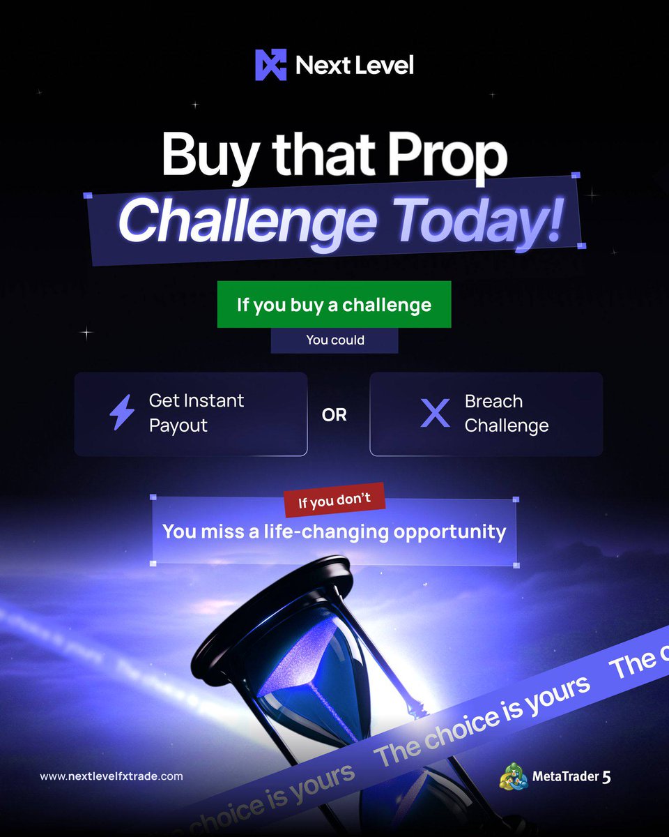Every trader reaches this point…
Where action matters more than excuses.

📈 Buy the challenge → Build your future
💰 Get funded → Get paid
⏱️ Delay → Miss a life-changing opportunity

The market won’t wait.
Why should you?

🔥 <a href="/NextLvlFunded/">Next Level Funded</a> | MetaTrader 5
