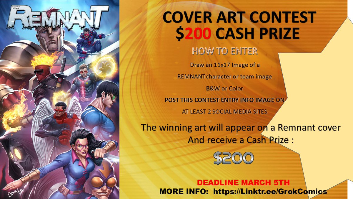 THE REMNANT COVER ART CONTEST
2026!  IS NOW ON!!!
tribulationtaskforce.com/contest