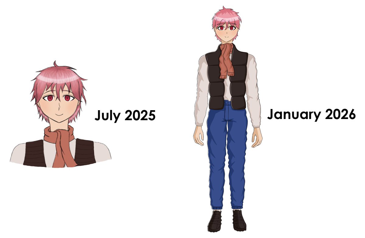 2_empty_'s tweet image. I'm afraid he's chopped no matter what I do, I dread every time I have to draw him.