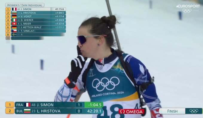 FrGlpn's tweet photo. Aux gens qui titrent sur les déboires de #JuliaSimon : Allez vous faire foutre !
Elle a payé sa dette, purgé sa sanction, prouvé son talent mille fois.
Elle a droit à l'oubli et de savourer sa victoire sans vos rappels dégueulasses.
(J'adore sa réponse)
#MilanoCortina2026 https://t.co/1KyBlMIBVU
