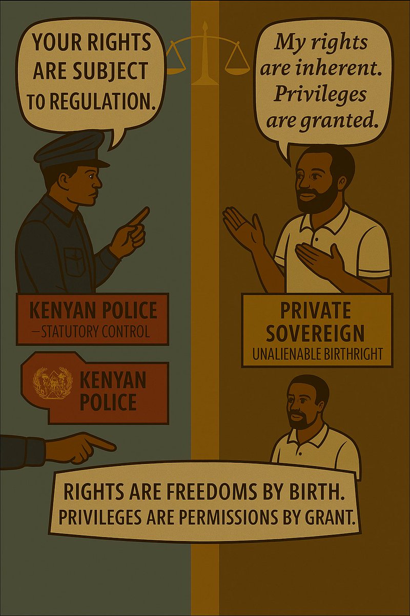 📜 “Rights are inherent. Privileges are permissions.”
🧠 What is granted can be revoked. What is inherent cannot.
#DualAuthorityPanel #CleophasOriginal #RightsVsPrivileges
#𓎡𓃭𓅱 #law #civics #legalese #constitution #statutes