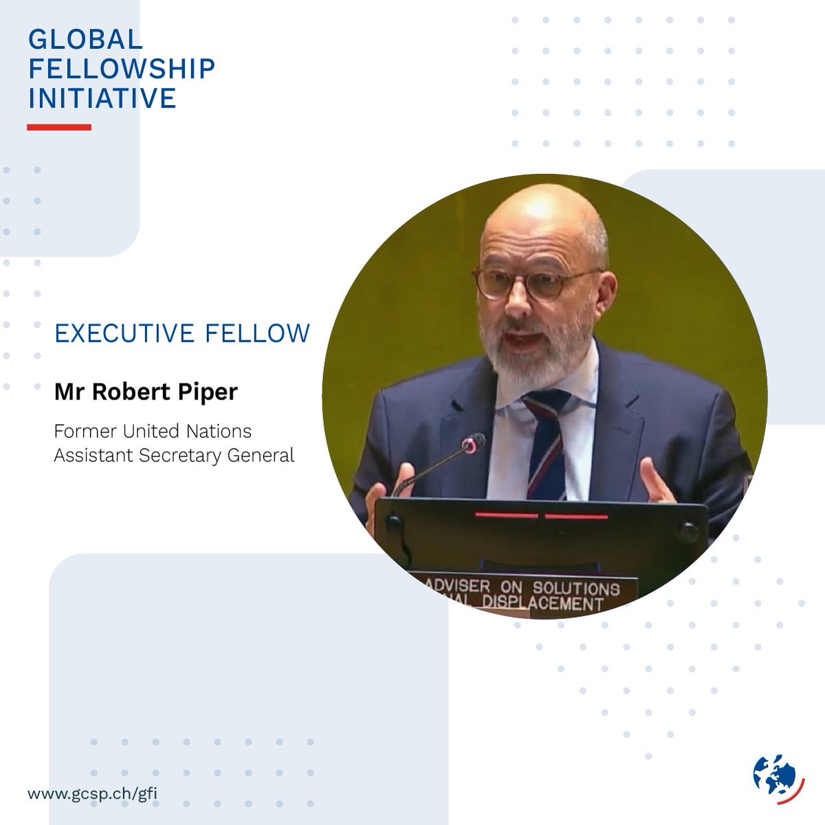 The GCSP tweet media