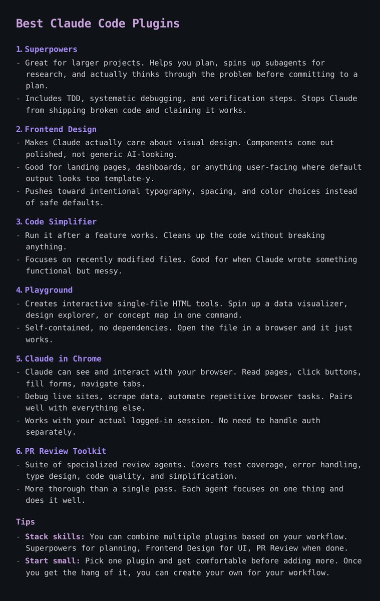 Best Claude Code plugins I use daily
