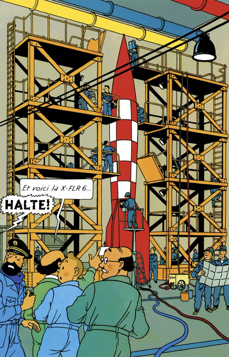 Hergé 

Objectif Lune
(1950)

Bonne soirée 🌙
