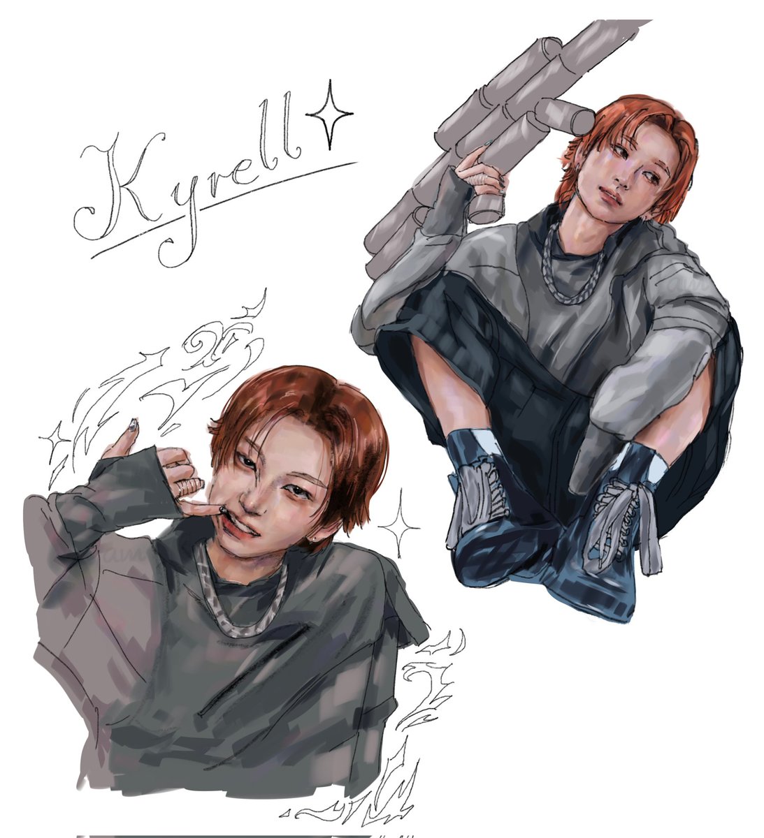 🔫🥫

#앰퍼샌드원 #AMPERSANDONE 
#카이렐 #KYRELL