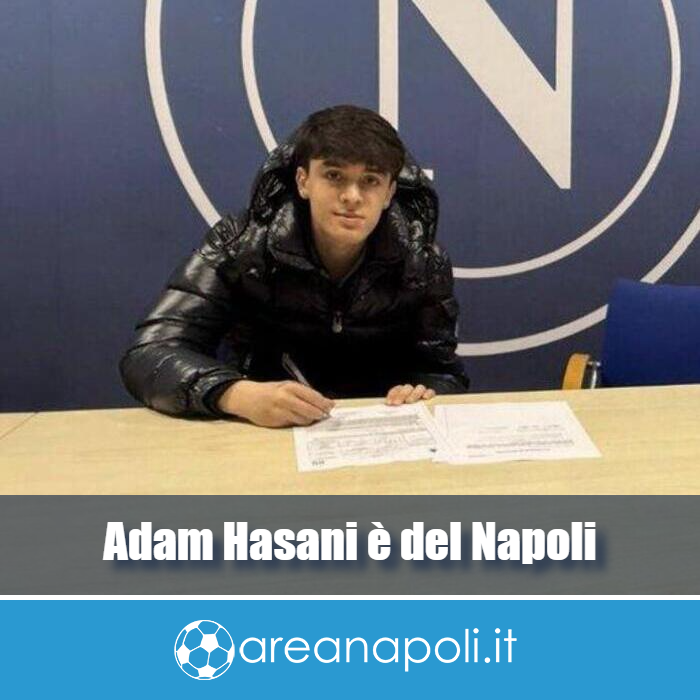 areanapoliit's tweet photo. 🛑 UFFICIALE - Adan #Hasani è del Napoli: il giovane talento ha firmato il contratto
LEGGI QUI 👉 https://t.co/jRMstszSuz https://t.co/3fmHDxDqR6