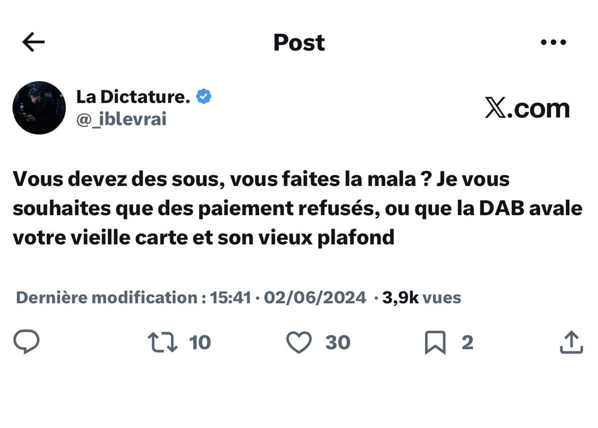 _iblevrai's tweet photo. #RendezLesSousDesGens #Revolut #Paypal #Virement #Paylib https://t.co/CbTL2ityx9