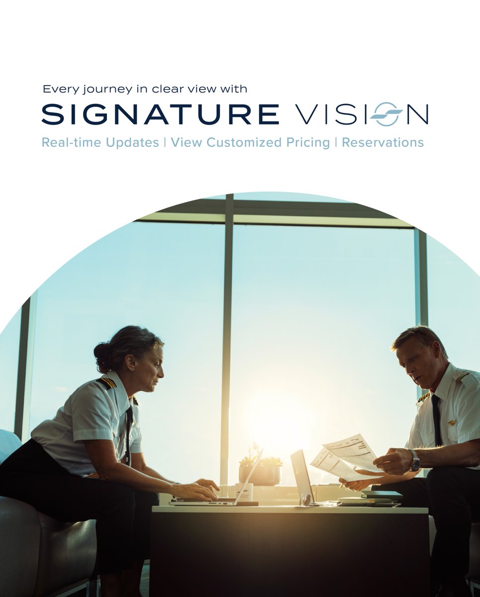 Signature Aviation tweet media